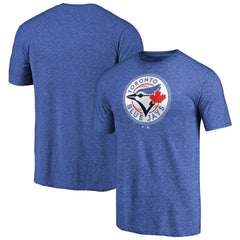 Toronto Blue Jays Team Wordmark Tri-Blend T-Shirt - Royal