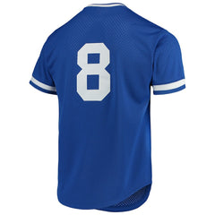 Andre Dawson Chicago Cubs Authentic Batting Practice Jersey - Royal | Mitchell & Ness