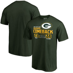 Green Bay Packers The Comeback T-Shirt - Green for sale