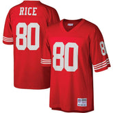 Jerry Rice San Francisco 49ers Big & Tall 1990 Retired Player Replica Jersey - Scarlet discount