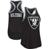 Las Vegas Raiders G-III 4Her by Carl Banks Women's Tater Tank Top - Black for sale