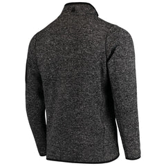Denver Broncos Antigua Fortune Quarter-Zip Pullover Jacket - Heather Black discount