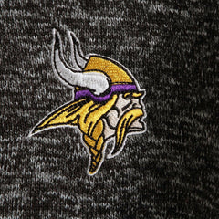 Minnesota Vikings Antigua Fortune Quarter-Zip Pullover Jacket - Heather Black online