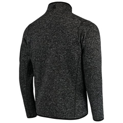 Philadelphia Eagles Antigua Fortune Quarter-Zip Pullover Jacket - Heather Black online