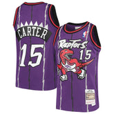 Vince Carter Toronto Raptors Youth 1998/99 Hardwood Classics Swingman Throwback Jersey - Purple | Mitchell & Ness outlet