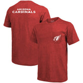 Arizona Cardinals Majestic Threads Tri-Blend Pocket T-Shirt - Cardinal on sale