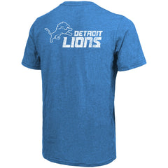 Detroit Lions Majestic Threads Tri-Blend Pocket T-Shirt - Blue online