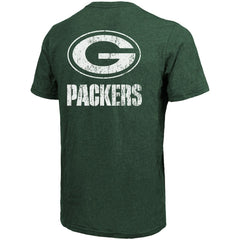 Green Bay Packers Majestic Threads Tri-Blend Pocket T-Shirt - Heathered Green online