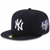 New York Yankees 2000 World Series Wool 59FIFTY Team Fitted Hat - Navy | New Era