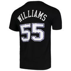 Jason Williams Sacramento Kings Hardwood Classics Team Name & Number T-Shirt - Black | Mitchell & Ness cheap
