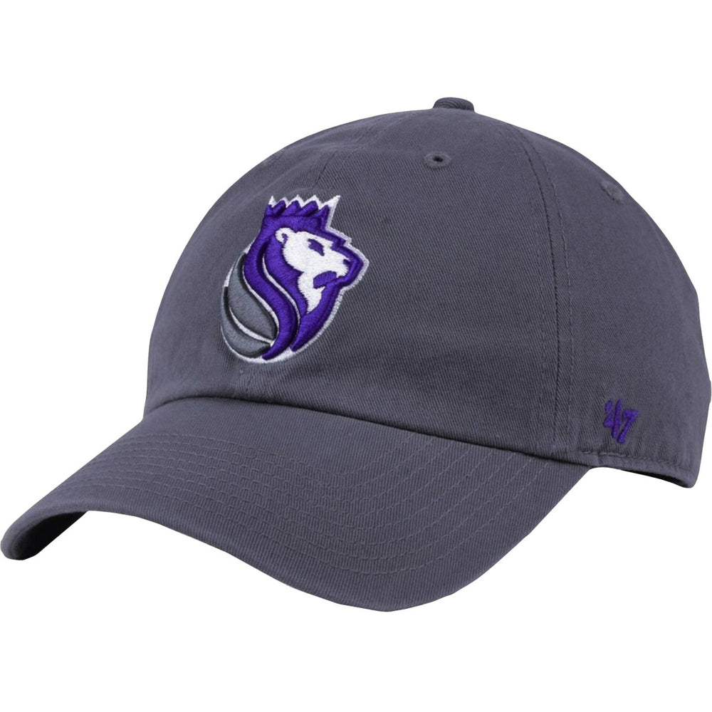 Sacramento Kings '47 Core Logo Clean Up Adjustable Hat - Gray | 47 brand for sale