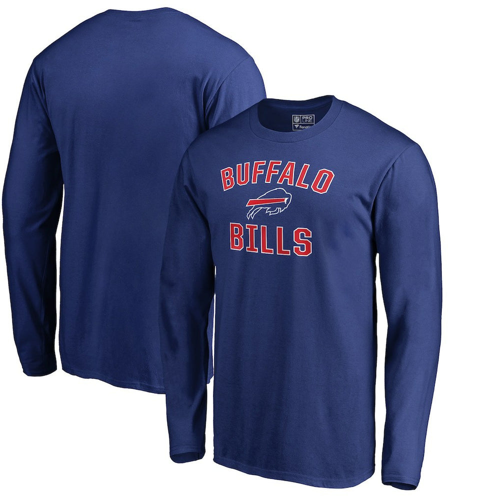 Buffalo Bills Victory Arch Long Sleeve T-Shirt - Royal cheap