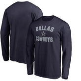 Dallas Cowboys Victory Arch Long Sleeve T-Shirt - Navy cheap