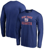 New York Giants Victory Arch Long Sleeve T-Shirt - Royal discount