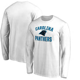 Carolina Panthers Victory Arch Long Sleeve T-Shirt - White outlet