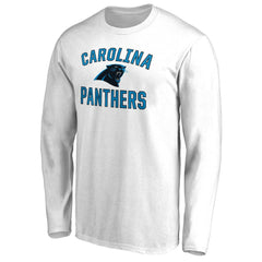 Carolina Panthers Victory Arch Long Sleeve T-Shirt - White outlet