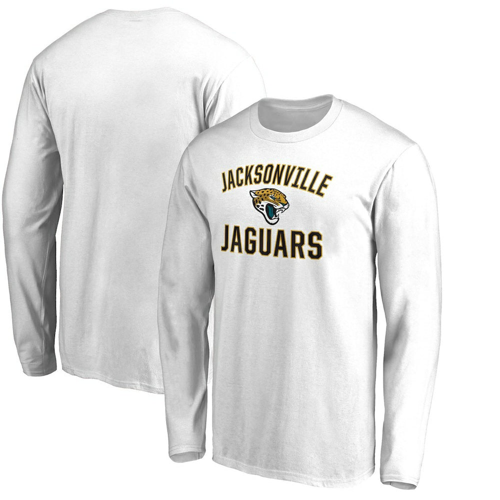 Jacksonville Jaguars Victory Arch Long Sleeve T-Shirt - White for sale