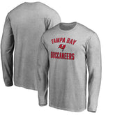 Tampa Bay Buccaneers Victory Arch Long Sleeve T-Shirt - Heathered Gray discount