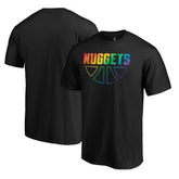 Denver Nuggets Team Pride Wordmark T-Shirt sale - Black for sale
