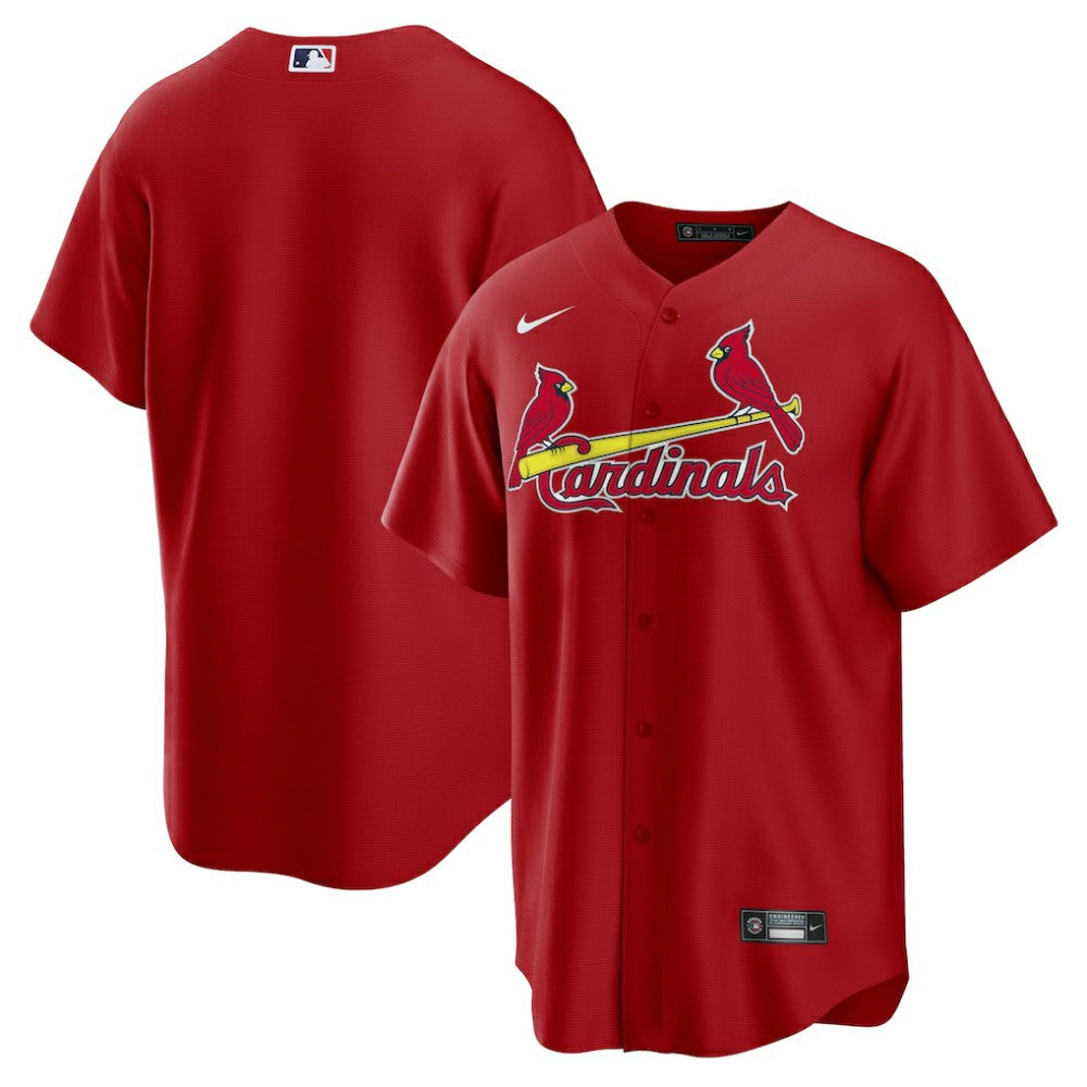 St. Louis Cardinals Alternate Replica Team Jersey - Red | Nike