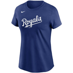 Kansas City Royals Women's Wordmark T-Shirt - Royal | Nike