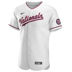 Washington Nationals Alternate Authentic Team Jersey - White | Nike
