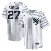 Giancarlo Stanton New York Yankees Home Replica Player Name Jersey - White | Nike