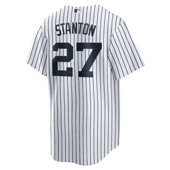 Giancarlo Stanton New York Yankees Home Replica Player Name Jersey - White | Nike