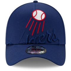 Los Angeles Dodgers Logo Elements 39THIRTY Flex Hat - Royal | New Era