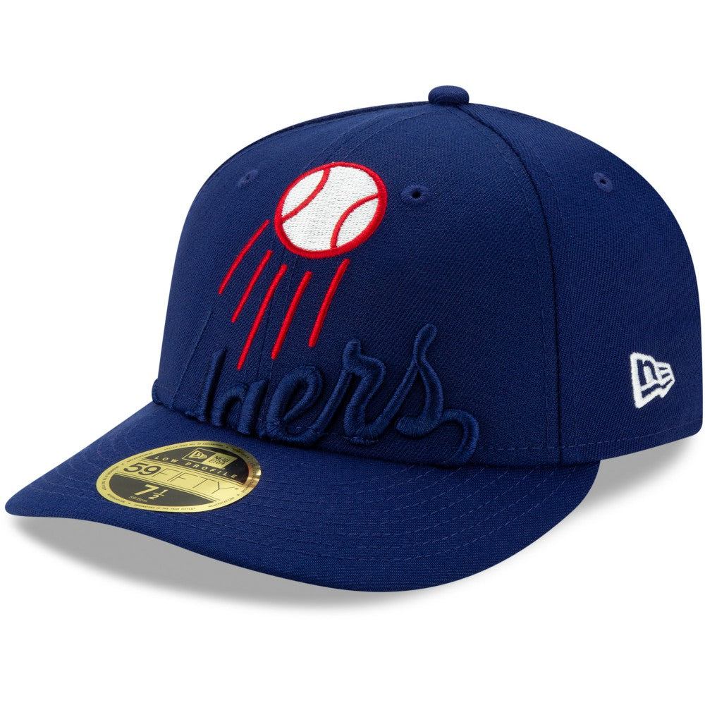 Los Angeles Dodgers Logo Elements Low Profile 59FIFTY Fitted Hat - Royal | New Era