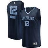 Ja Morant Memphis Grizzlies Replica Fast Break Jersey Navy - Icon Edition | Fanatics on sale