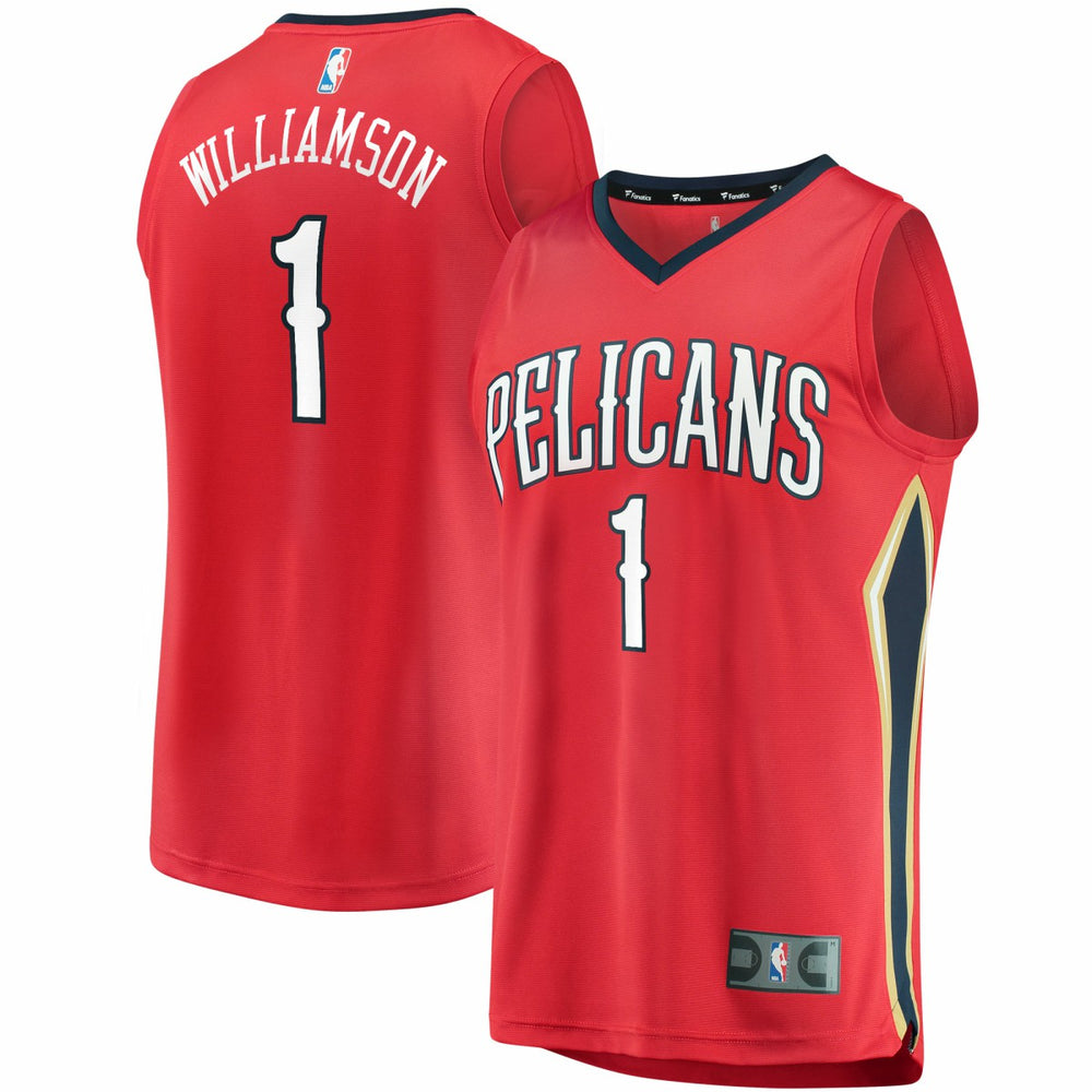 Zion Williamson New Orleans Pelicans Replica Fast Break Jersey Red - Statement Edition | Fanatics sale