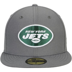 New York Jets New Era Storm 59FIFTY Fitted Hat - Graphite outlet