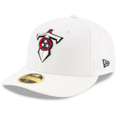 Tennessee Titans New Era Omaha Low Profile 59FIFTY Fitted Hat - White outlet