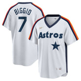 Craig Biggio Houston Astros Home Cooperstown Collection Logo Player Jersey - White | Nike