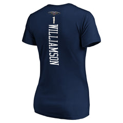 Zion Williamson New Orleans Pelicans Women's 2019 NBA Draft Playmaker Name & Number V-Neck T-Shirt - Navy | Fanatics outlet