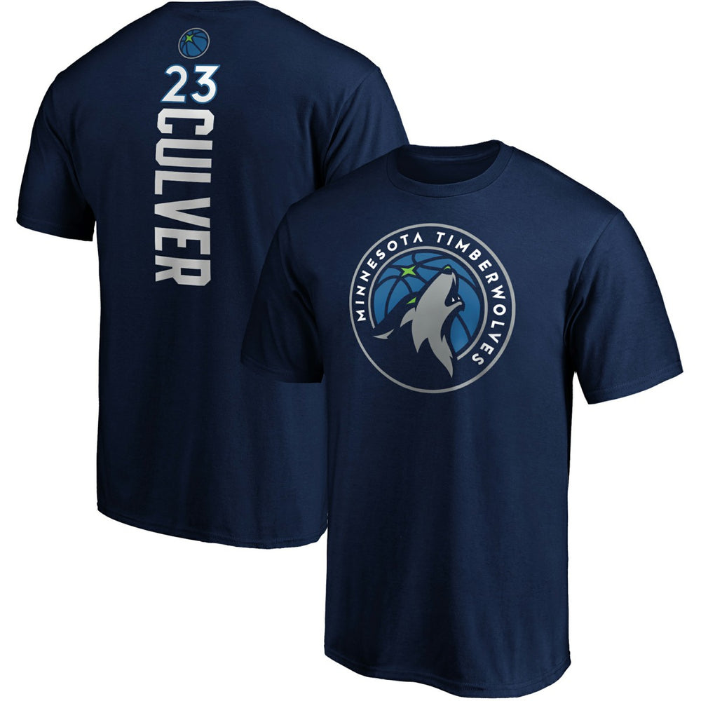 Jarrett Culver Minnesota Timberwolves Playmaker Name & Number Logo T-Shirt - Navy | Fanatics sale