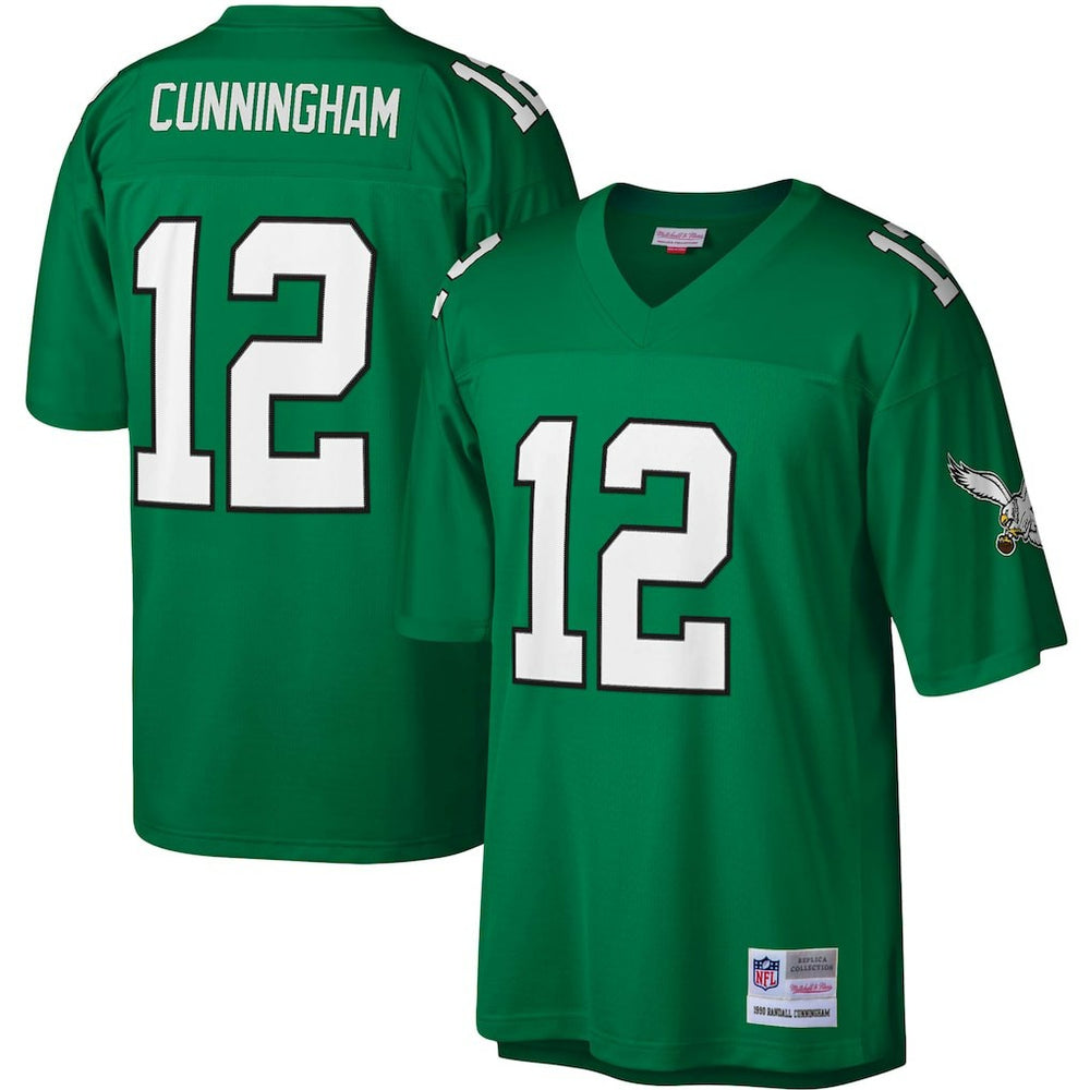 Randall Cunningham Philadelphia Eagles Legacy Replica Jersey - Kelly Green sale