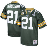 Charles Woodson Green Bay Packers 2010 Authentic Throwback Retired Player Jersey - Green cheap
