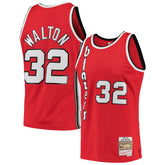 Bill Walton Portland Trail Blazers 1976/77 Hardwood Classics Swingman Jersey - Red | Mitchell & Ness shop