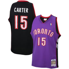 Vince Carter Toronto Raptors 1999/00 Hardwood Classics Swingman Jersey - Purple | Mitchell & Ness for sale
