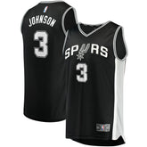 Keldon Johnson San Antonio Spurs Fast Break Replica Jersey Black - Icon Edition | Fanatics cheap