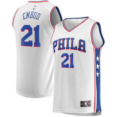 Joel Embiid Philadelphia 76ers Replica Jersey - Association Edition - White | Fanatics on sale