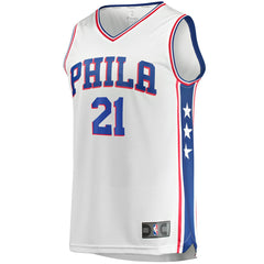 Joel Embiid Philadelphia 76ers Replica Jersey - Association Edition - White | Fanatics on sale