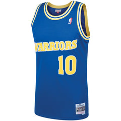 Tim Hardaway Golden State Warriors 1990/91 Hardwood Classics Swingman Jersey sale - Royal | Mitchell & Ness online