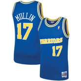 Chris Mullin Golden State Warriors 1993/94 Hardwood Classics Swingman Jersey sale - Royal | Mitchell & Ness discount