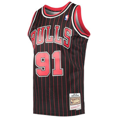 Dennis Rodman Chicago Bulls Hardwood Classics Swingman Jersey sale - Black | Mitchell & Ness cheap