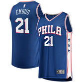 Joel Embiid Philadelphia 76ers Fast Break Replica Player Jersey - Icon Edition - Royal | Fanatics shop