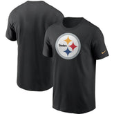 Pittsburgh Steelers Primetime Logo Essential T-Shirt - Black | Nike for sale