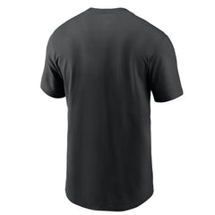 Las Vegas Raiders Primetime Logo Essential T-Shirt - Black | Nike for sale